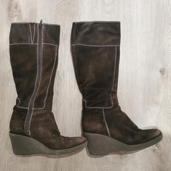 Used tall browns boots - Picture 2 of 11